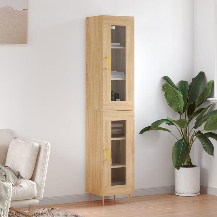 Produktbild vidaXL Highboard (34.50 x 34 x 180 cm)