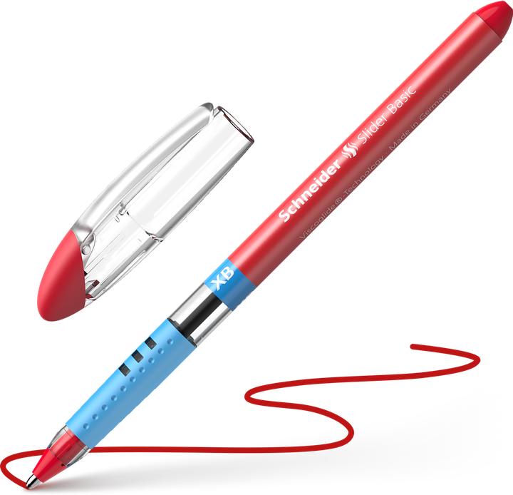 Produktbild Schneider Kugelschreiber Slider Basic (Rot, 1 x)