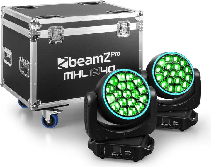 Image du produit BeamZ Kit de têtes mobiles MHL1940 (40 W)