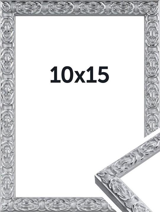 Produktbild Dörr Bilderrahmen Ornament Silber, 10 x 15 cm (10 x 15 cm)
