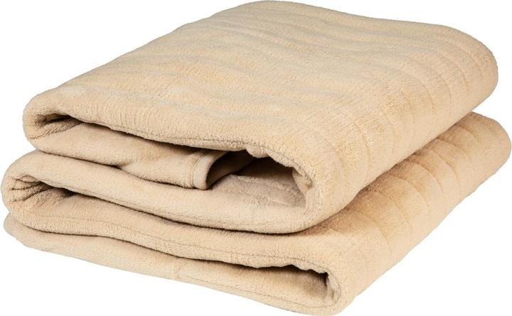 Actual product image Russell Hobbs RHHT1004BG – Beheizte Decke mit Mikrofleece in Beige (130 x 180 cm)