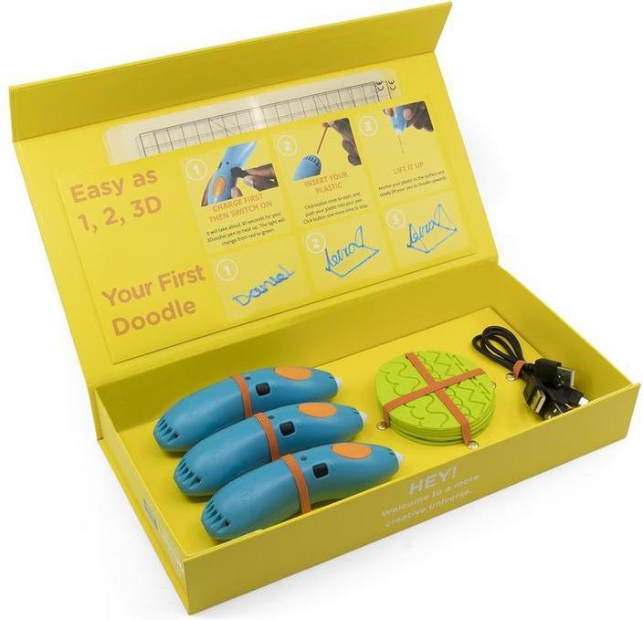 Actual product image 3Doodler MINT school set Start Learning 3D printer pen 3 mm