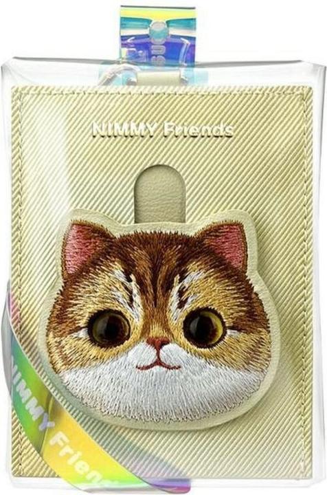 Immagine prodotto Nimmy card wallet khaki Big Eyed Pet 2.0 Cat