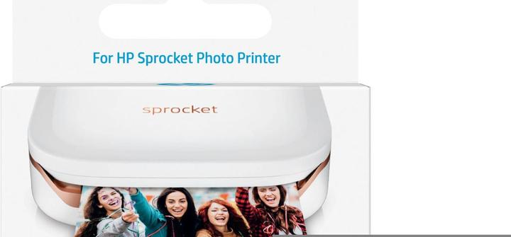 Actual product image HP Sprocket Fotopapier Zink (290 g/m², Photo (5x7.6cm), 50 x)