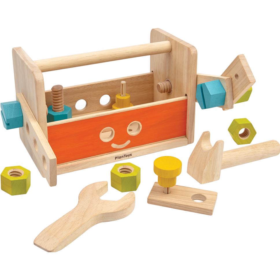 Thumbnail - Plantoys Roboter Werkzeugkasten