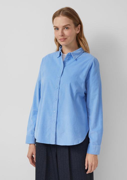 Immagine prodotto s.Oliver Bluse Feincord-Bluse mit Hemdkragen (48)