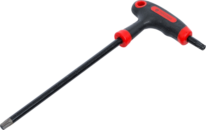 Produktbild BGS Schraubendreher mit T-Griff und seitlicher Klinge T-Profil (für Torx) mit/ohne Bohrung T50 (T-profil)