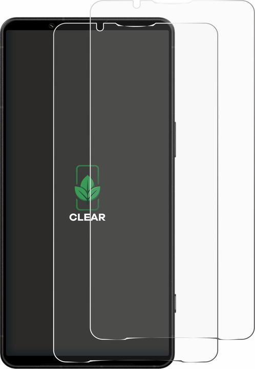 Produktbild ScreenLeaf Schutzfolie für Sony Xperia 1 VIII nachhaltiger Displayschutz Display Schutz Folie Klar Transparent (2 Stk., Sony Xperia 1 VII)