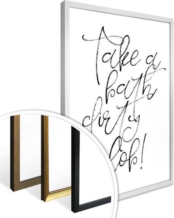 Actual product image Trenddeko Take a bath dirthy slob (50 x 60 cm)