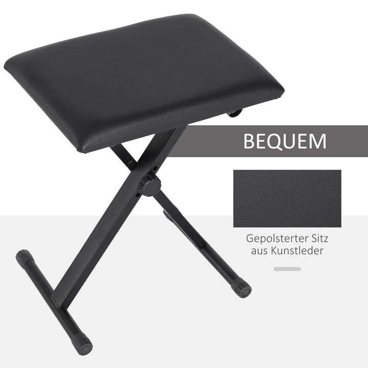 Produktbild Homcom Klavierhocker