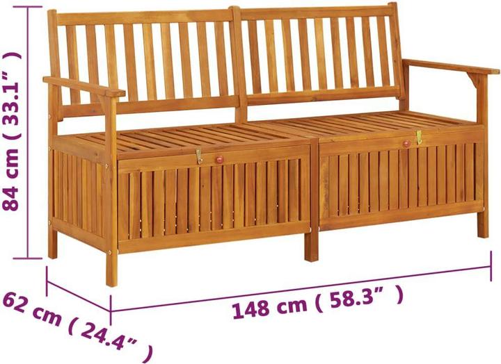 Actual product image vidaXL Bank