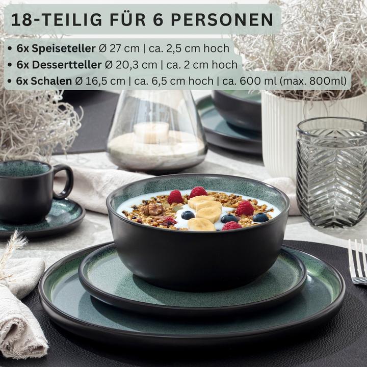 Actual product image Sänger Geschirr Tafelservice Malmö (18 pcs.)