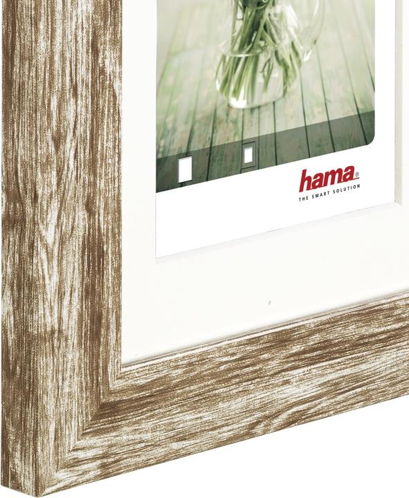 Produktbild Hama Kunststoffrahmen Chalet, Braun, 3 (20 x 28 cm)
