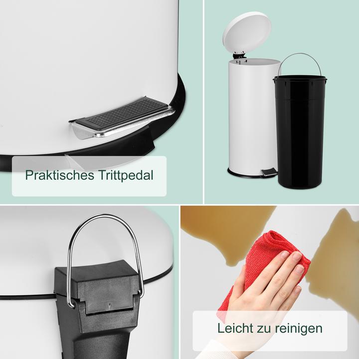 Actual product image Relaxdays Mülleimer 30 Liter (30 l)