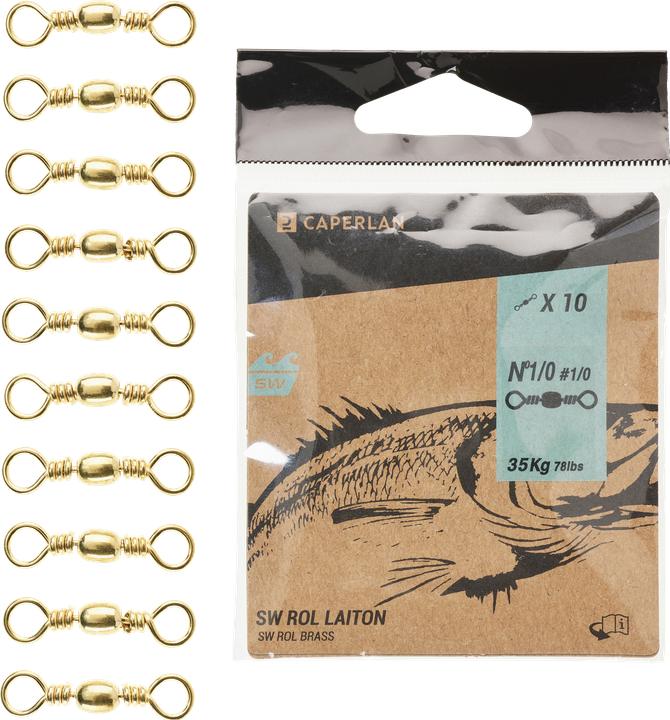 Immagine prodotto Caperlan Girella per la pesca in mare in ottone 10 pezzi