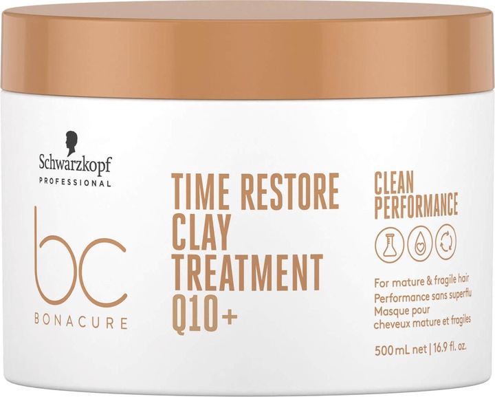 Produktbild Schwarzkopf BC Time Restore - Clay Treatment (500 ml)
