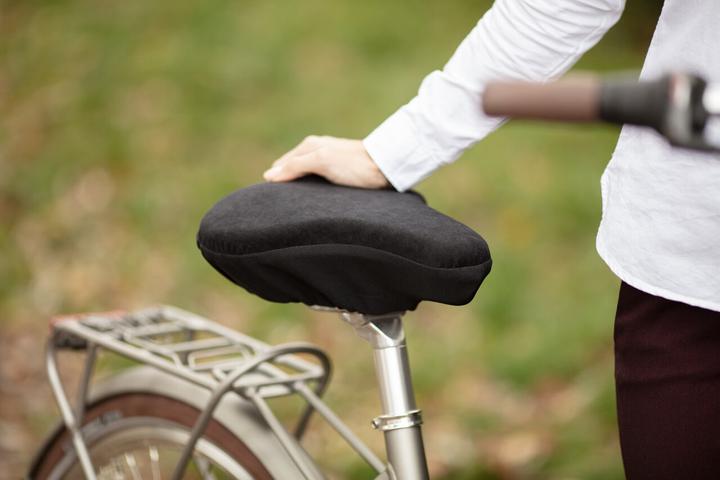 Actual product image Tempur Bicycle saddle cushion