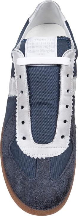 Produktbild Maison Martin Margiela Maison margiela sneakers replica in leather and fabric color blue/white (40)
