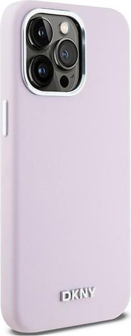 Produktbild DKNY DKHMP14XSMCHLP iPhone 14 Pro Max 6.7" różowy/pink hardcase Liquid Silicone Small Metal Logo Mag (Apple iPhone 14 Pro Max)