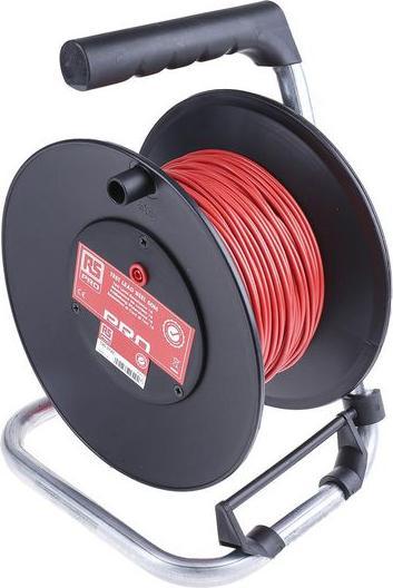 RS PRO Test Lead Extension Reel, 50 m, Red
