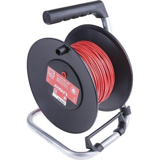RS PRO, Linea di misura, Test Lead Extension Reel, 50 m, Red