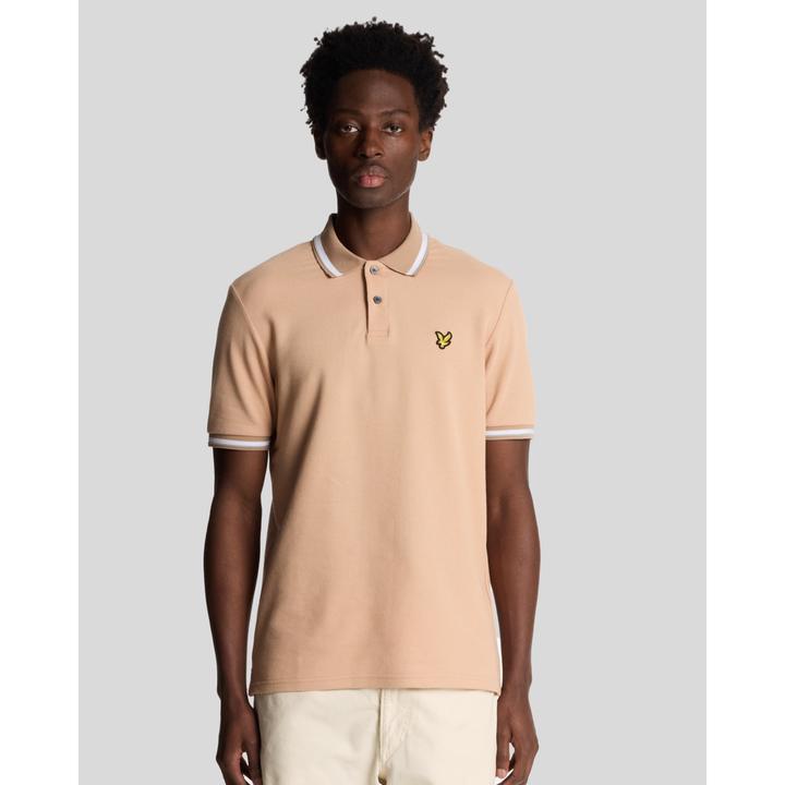 Actual product image Lyle and Scott Polo with multiple trims (XXL)