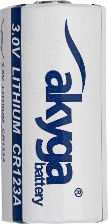 Akyga Knopfzelle CR-123A 3 V 1 St. 1500 mAh Li-MnO2 CR123HT (1 pcs., RCR123A, 1500 mAh)