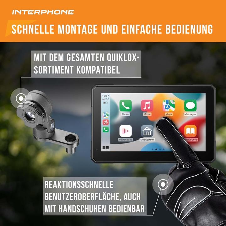 Actual product image Interphone SYNC70 ESSENTIAL SMART DISPLAY-Anzeige (CAR PLAY / ANDROID AUTO)