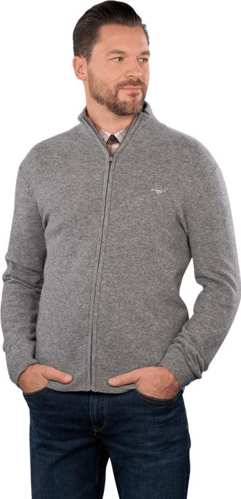 Produktbild GANT Extrafine Lambswool Zip - 68161 (L)