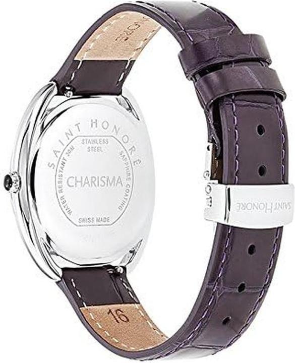 Image du produit Saint Honore ladies analogue quartz watch with leather bracelet 7210221AGB stainlesssteel strappy (Montre analogique)