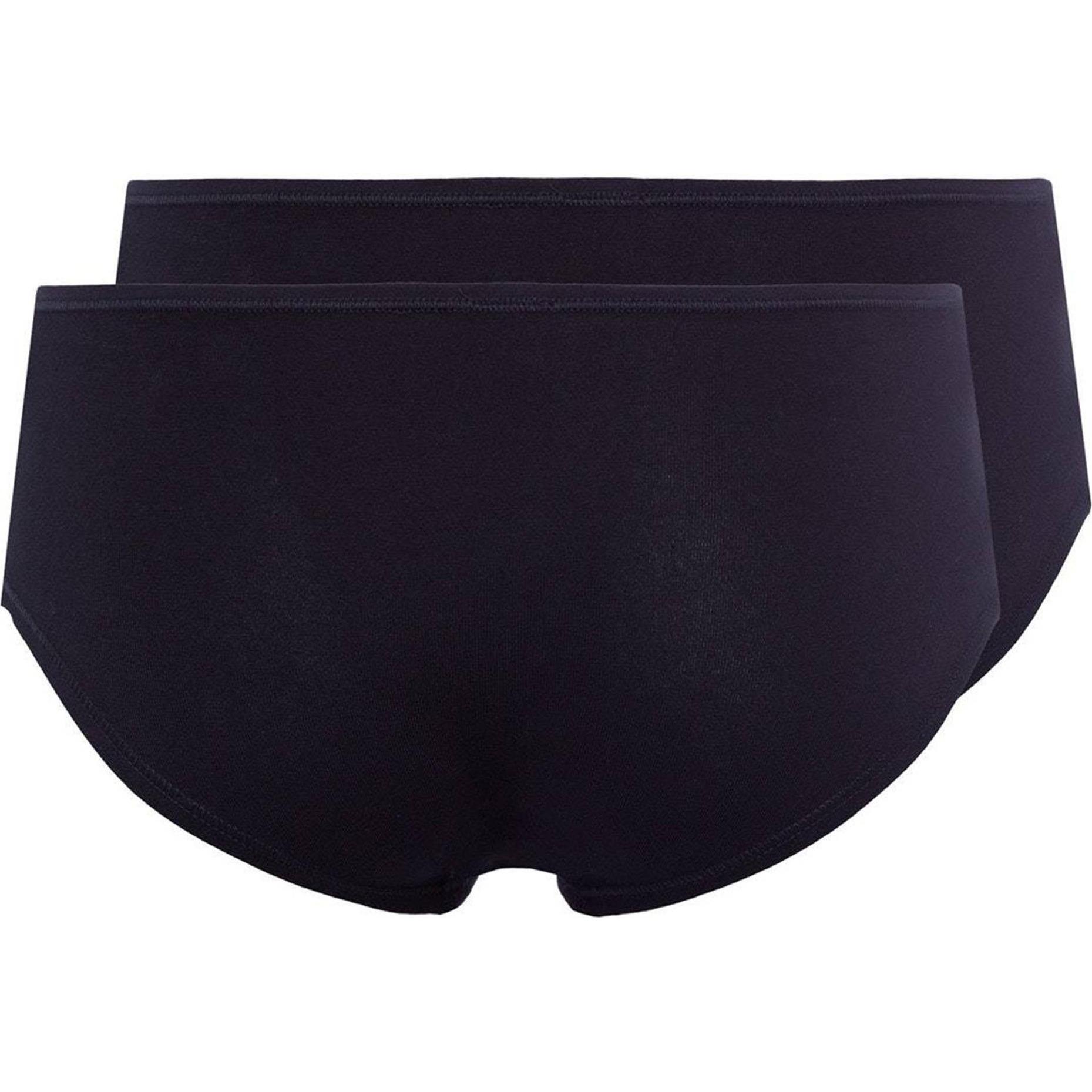 Thumbnail - Skiny, Damen, Unterhosen, Slip Casual Bequem sitzend, Schwarz, (40, 2er Pack)