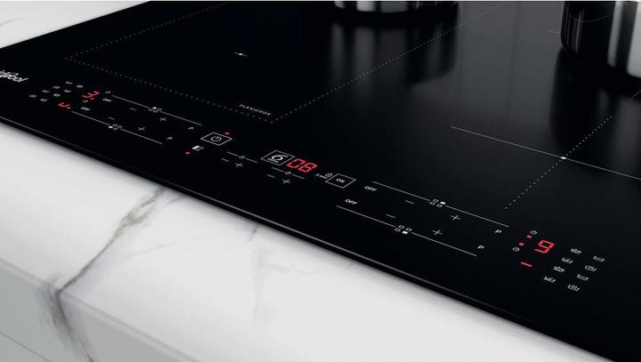 Actual product image Whirlpool WL B3360 NE Black Integrated 59 cm Zone Induction Hob 4 Zone(s)