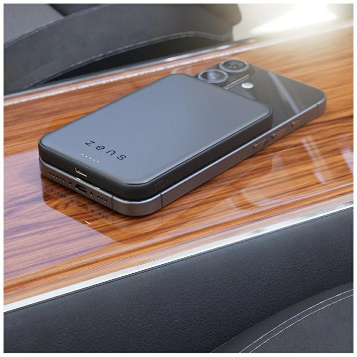 Image du produit Zens Qi2.2 mit bis zu 25W Pro 2 Semi Solid State Qi2.2 Powerbank 5000mAh black (5000 mAh, 25 W, 19 Wh)