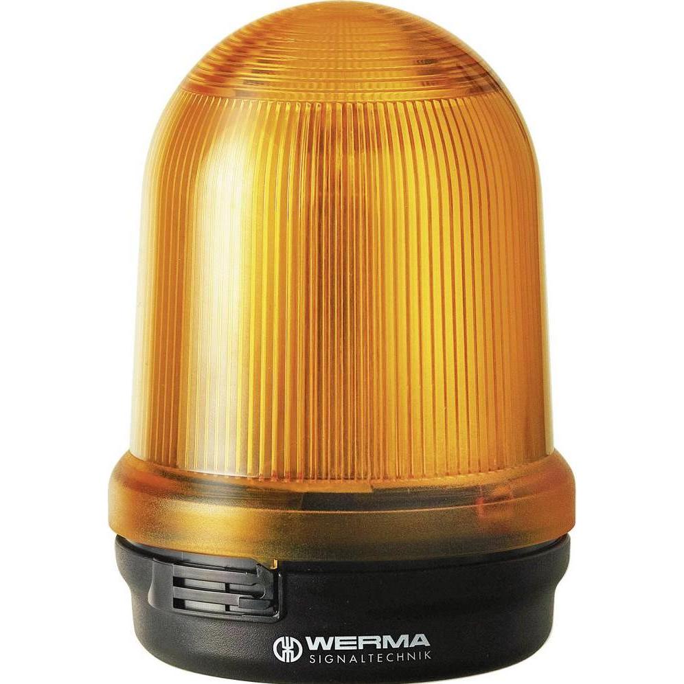 Thumbnail - Werma, Personenschutz, Signaltechnik Rundumleuchte LED 280.320.55 280.320.55 Gelb Dauerlicht 24