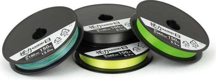 Image du produit Shimano Kairiki 8 jaune (2.40 kg, 0.06 mm)