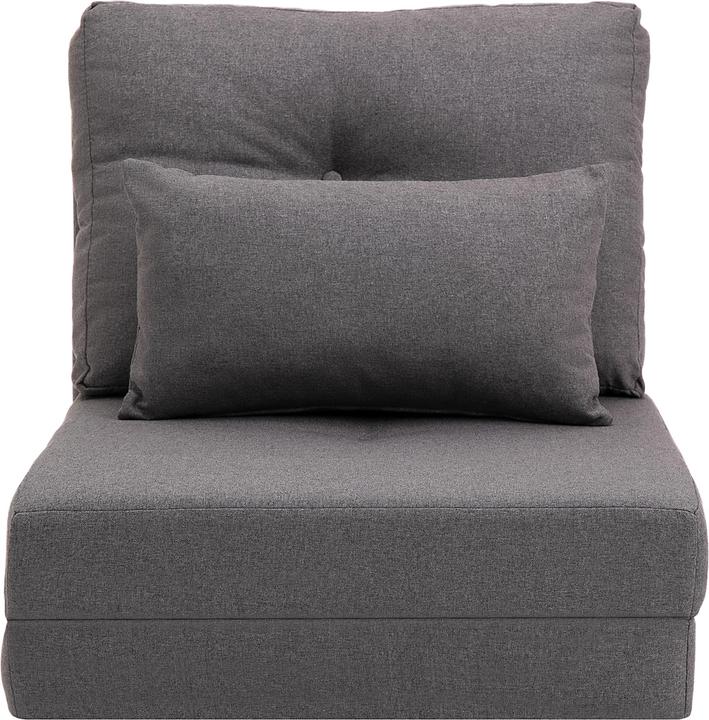 Actual product image Homcom Floor sofa with adjustable backrest