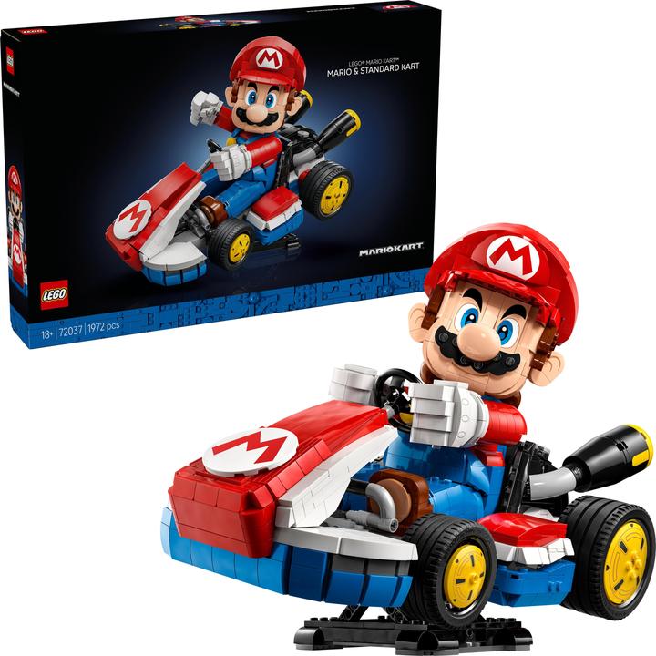 Actual product image LEGO Mario & Standard-Kart (72037, LEGO Super Mario, LEGO Rare Sets)