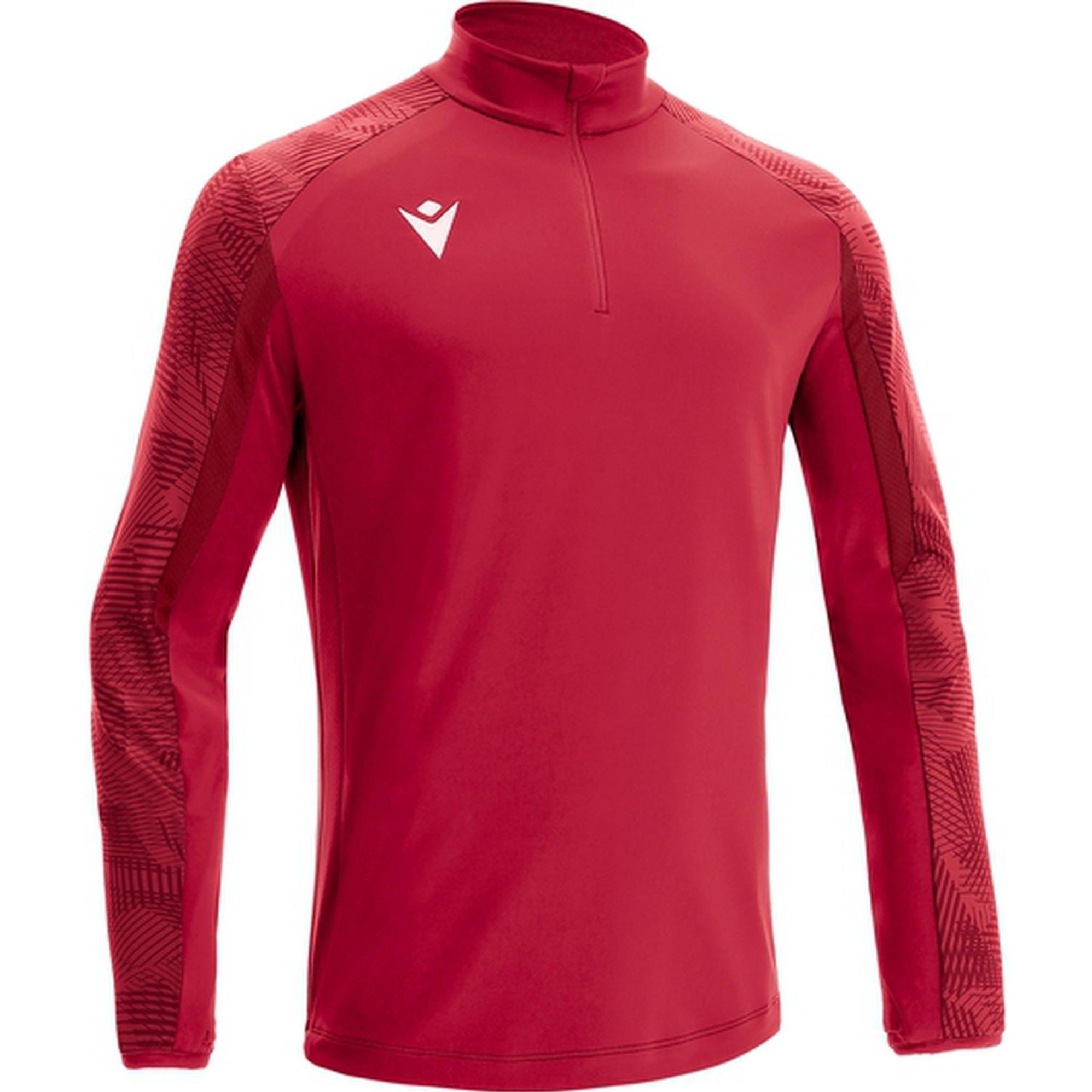 Macron, Herren, Laufjacke, trainingsanzug naryn (XXS), Rot, XXS