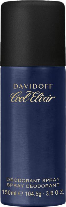 Actual product image Davidoff Cool Elixir Deodorante Natural Spray for Men 150ml (Spray, 150 ml)