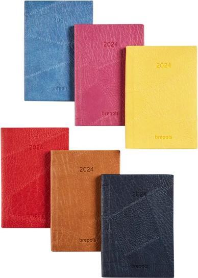 Immagine prodotto Brepols Delta 3½ T/S Lucca Cart.ass. 8343395 8,5x12,5cm, 2020 (A6, 1 settimana / 2 pagine)