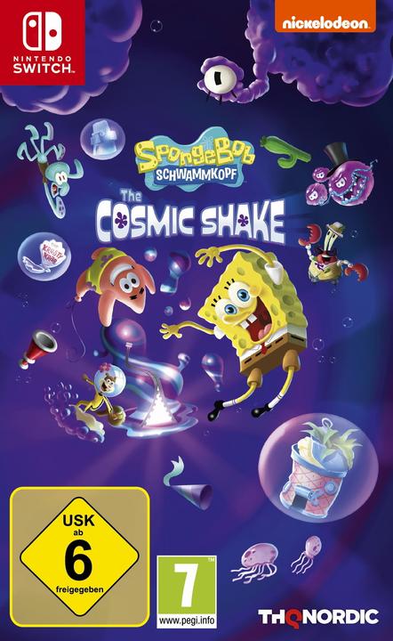 Actual product image THQ SpongeBob - Cosmic Shake (Switch, Switch Lite, Switch OLED, FR, IT)