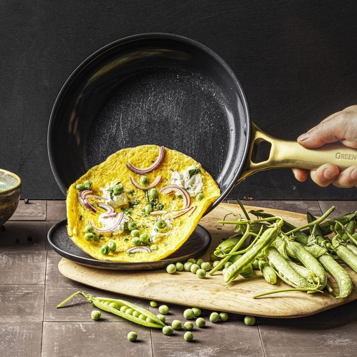 Actual product image Greenpan Pan (Frying pan, Pan set + pot set, Aluminium, 28 x 36.50 cm)