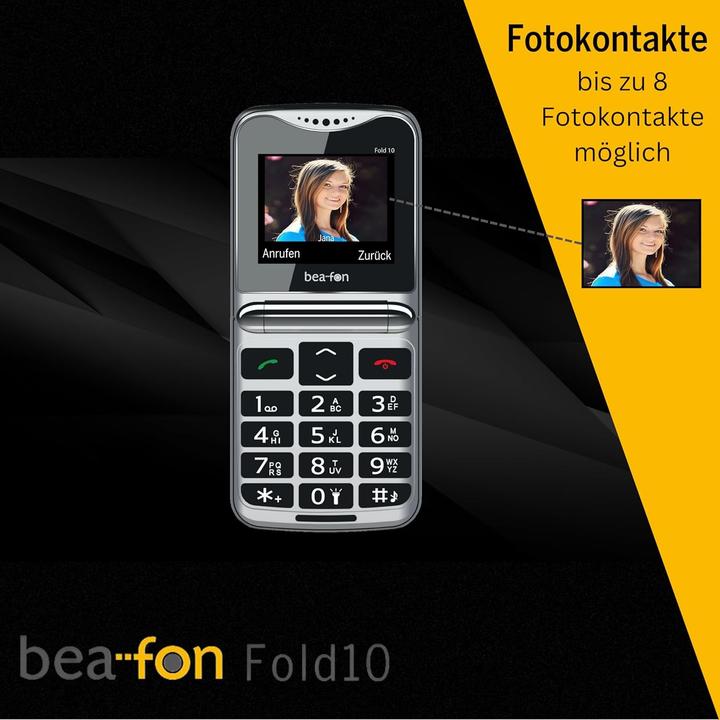 Actual product image Bea-Fon Fold 10, bw (2.20", 0.30 Mpx)
