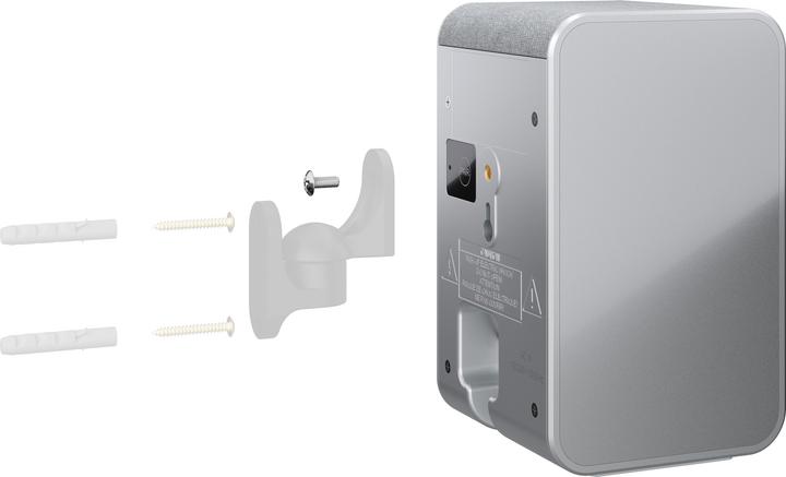 Produktbild Sharp Speakers HT-SPR52021(SL) Q Soundbar 2.0.2 Wireless Rear Surround Speakers, Silver | (200 W, 2.0.2 Kanal)