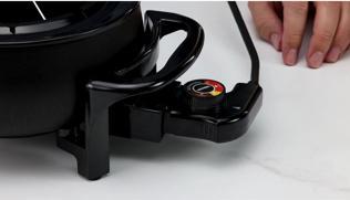 Actual product image Tristar Elektrisches Fondue (Fondue Bourguignonne, Chinoise Fondue, Chocolate fondue, Cheese fondue)