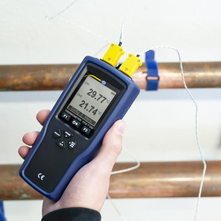 Actual product image PCE Instruments 2-Kanal-Datenlogger-Thermometer