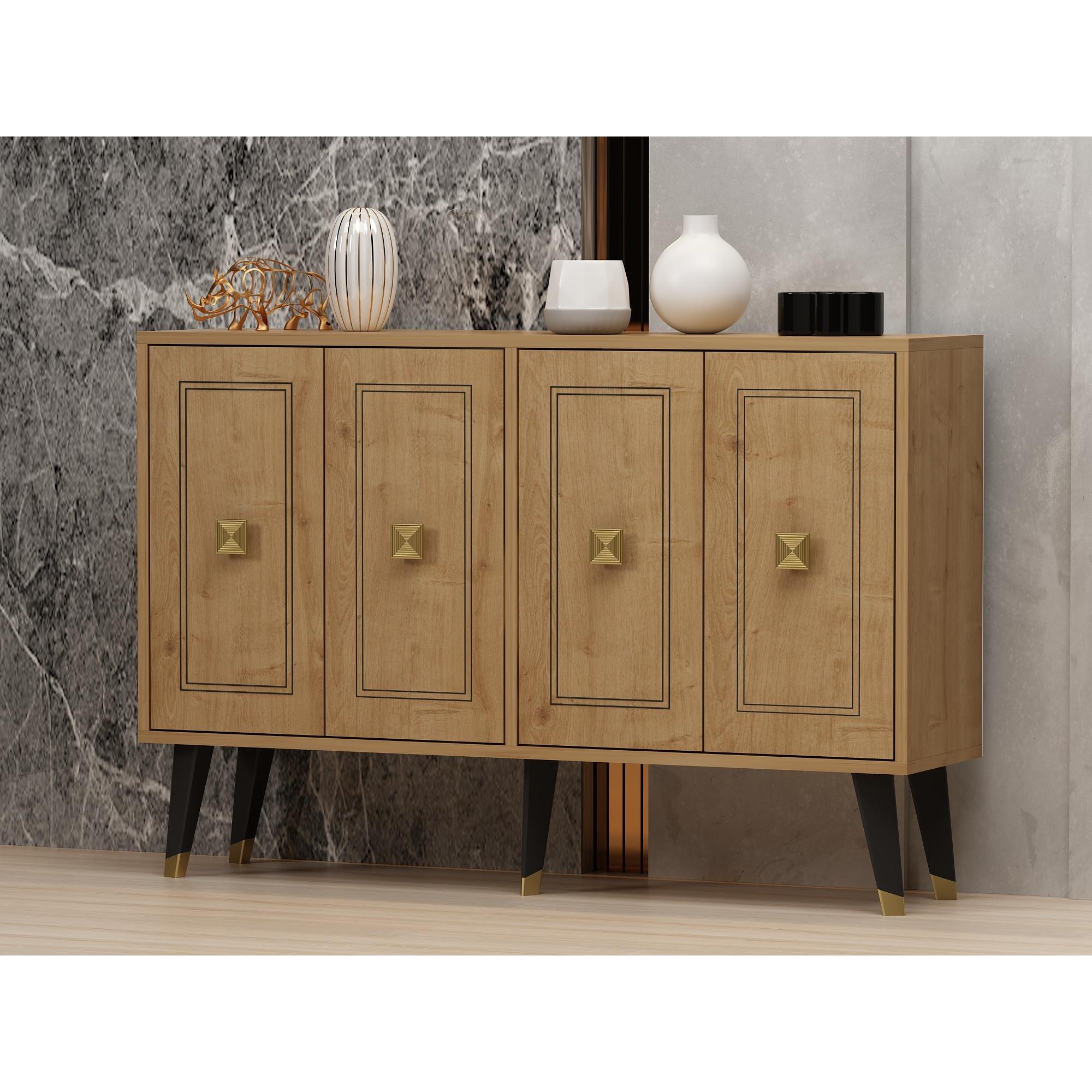 Thumbnail - Hanah Home, Konsolentisch, Hartın (120 x 80 x 30 cm)