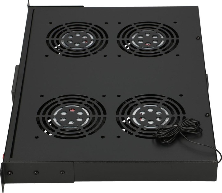 Produktbild Extralink 19//" RACK MOUNT FAN PANEL (4 FANS) WITH THERMOSTAT