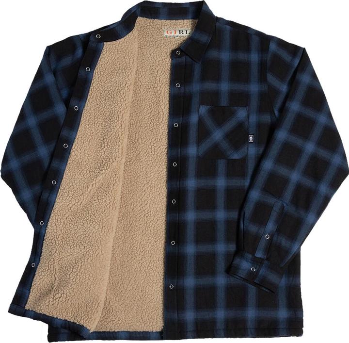 Produktbild Girl Sherpa Lined Flannel Jacket (M)