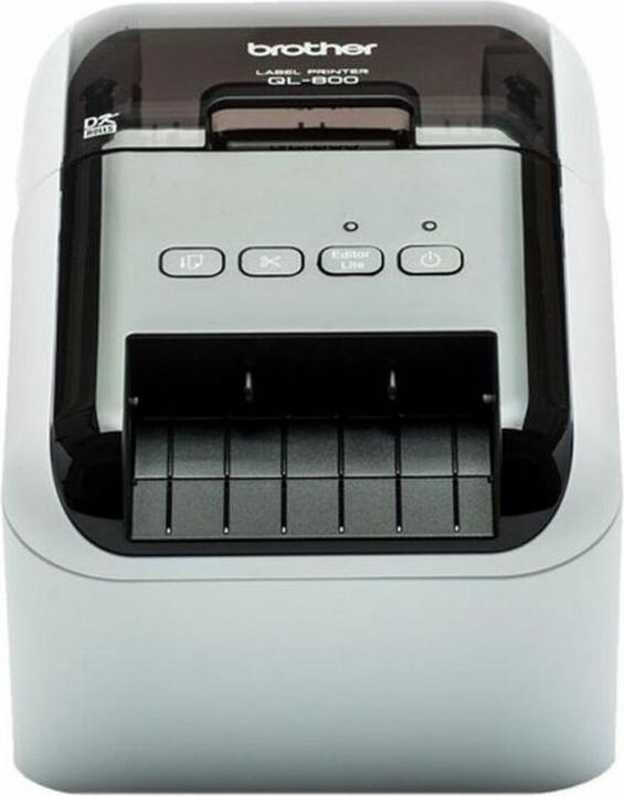 Produktbild Brother Thermal Printer QL800ZX1 USB Grey White/Black Black/Grey (300 dpi)